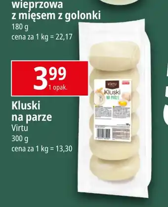 E.Leclerc Kluski na parze Virtu 300 g oferta