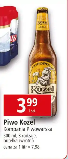 E.Leclerc Piwo Kozel 500 ml oferta