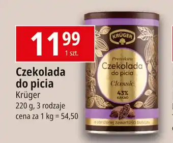 E.Leclerc Czekolada do picia Krüger 220 g oferta