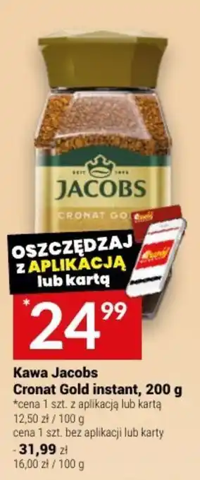 Twój Market Kawa Jacobs Cronat Gold instant, 200 g oferta