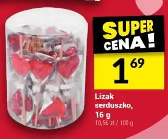 Twój Market Lizak serduszko, 16 g oferta