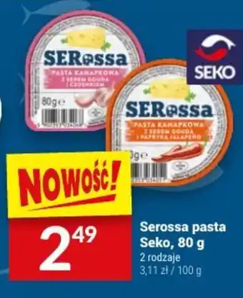 Twój Market Serossa pasta Seko, 80 g oferta