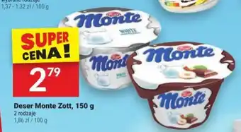 Twój Market Deser Monte Zott, 150 g oferta