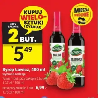 Twój Market Syrop Łowicz, 400 ml oferta