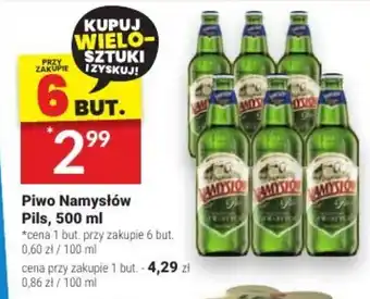 Piwo Namysłów Pils, 500 ml