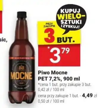 Twój Market Piwo Mocne PET 7,2%, 900 ml oferta