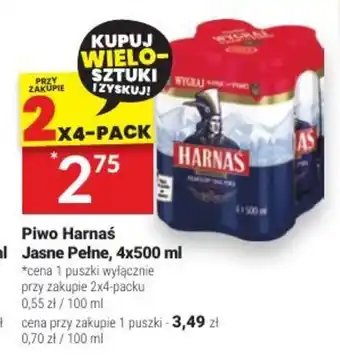 Twój Market Piwo Harnas Jasne Pełne 500 ml oferta