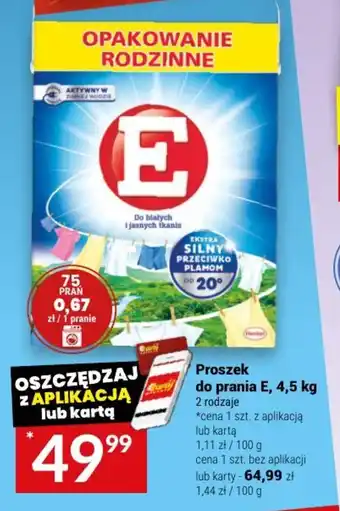 Twój Market Proszek do prania E, 4,5 kg oferta