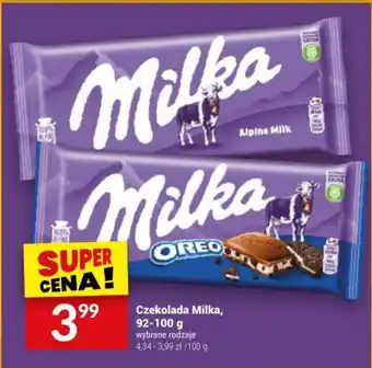 Twój Market Czekolada Milka, 92-100 g oferta