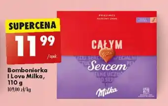 Biedronka Bombonierka I Love Milka, 110 g oferta