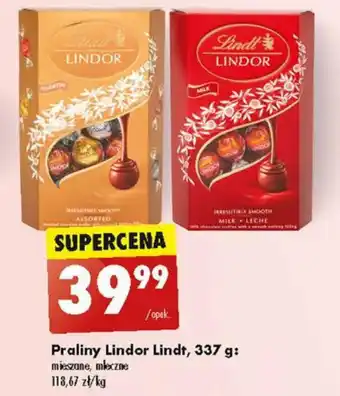 Praliny Lindor Lindt, 337 g