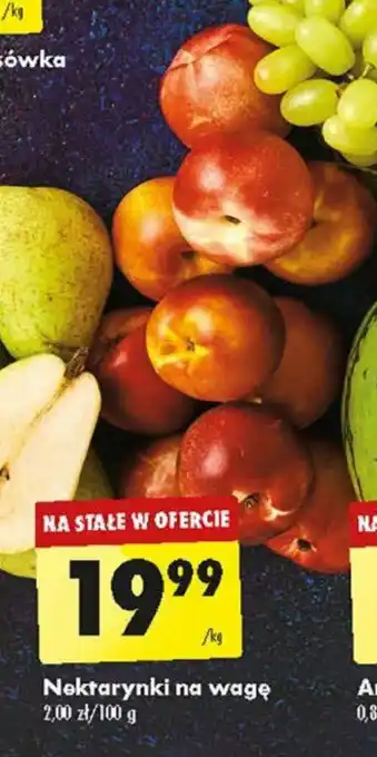 Biedronka Nektarynki na wagę 1 kg oferta