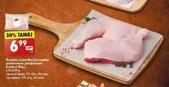 Biedronka Świeża ćwiartka kurczaka pakowana próżniowo Kraina Mięs 1 kg oferta