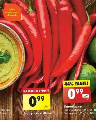 Biedronka Papryczka chilli, szt. oferta
