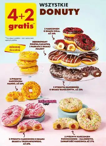 Biedronka WSZYSTKIE DONUTY oferta