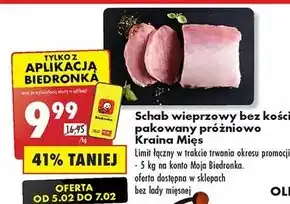 Biedronka Schab bez kości Kraina Mięs oferta