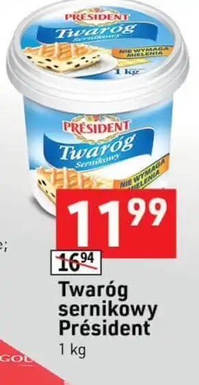 Stokrotka Optima Président Twaróg sernikowy 1 kg oferta