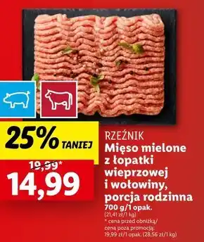 Lidl Mięso mielone Rzeźnik oferta