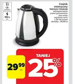 Carrefour Market Czajnik elektryczny Titanum oferta