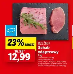 Lidl Schab wieprzowy Rzeźnik oferta