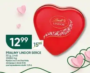 Chata Polska Lindt Lindor Praliny z czekolady mlecznej z nadzieniem 50 g oferta