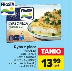 Carrefour FRoSTA Ryba z pieca z brokułami 330 g oferta