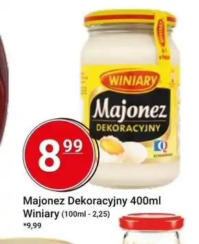 Hitpol Winiary Majonez Dekoracyjny 400 ml oferta