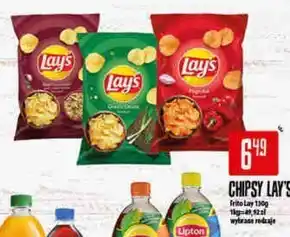 Społem Lay's zielona cebulka 130 g - Chipsy ziemniaczane oferta