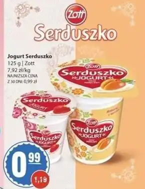 Społem Zott Serduszko Jogurt 125 g oferta