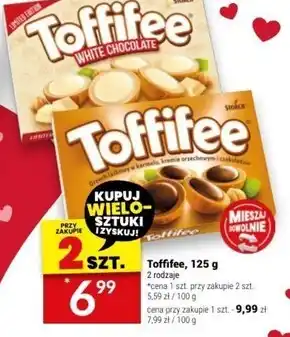 Twój Market Toffifee Orzech laskowy w karmelu i białej czekoladzie 125 g (15 sztuk) oferta
