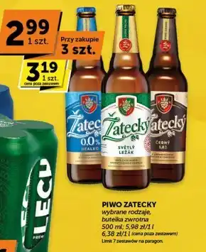 Euro Sklep Žatecký Světlý Ležák Piwo jasne pełne 500 ml oferta
