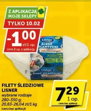 Groszek Lisner Śledź atlantycki w sosie śmietanowym 280 g oferta