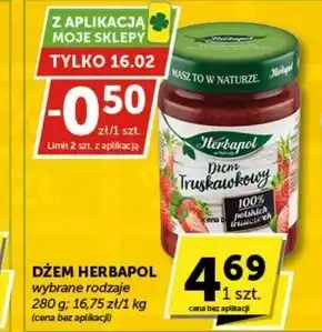 Euro Sklep Herbapol Dżem wiśniowy o obniżonej zawartości cukru 280 g oferta