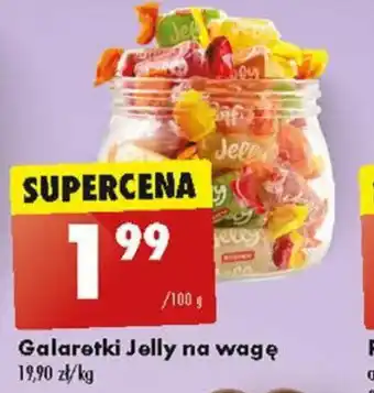 Biedronka Galaretki Jelly 100g oferta