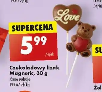 Biedronka Czekoladowy lizak Magnetic 30 g oferta