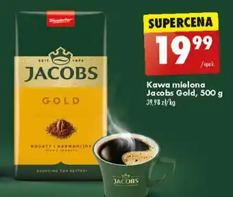 Biedronka Kawa mielona Jacobs Gold 500 g oferta
