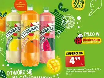Biedronka Napój gazowany Tymbark 1,75 l oferta