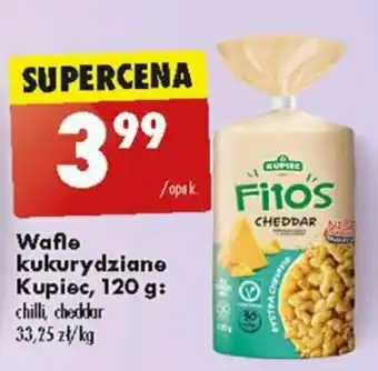 Biedronka Wafle kukurydziane Kupiec 120 g oferta