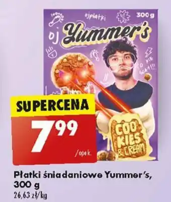Biedronka Płatki śniadaniowe Yummer's 300 g oferta