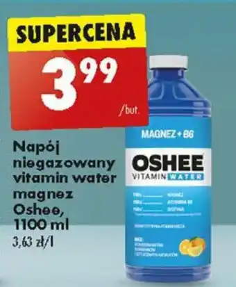 Biedronka Napój niegazowany vitamin water magnez Oshee 1100 ml oferta