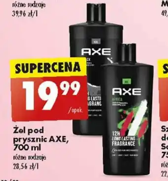 Biedronka Żel pod prysznic AXE 700 ml oferta
