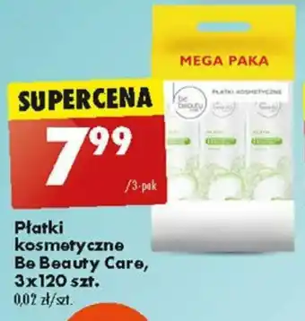 Biedronka Płatki kosmetyczne Be Beauty Care 3x120 szt. oferta