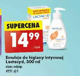 Biedronka Emulsja do higieny intymnej Lactacyd 300 ml oferta