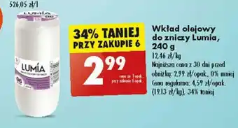 Biedronka Wkład olejowy do zniczy Lumia 240 g oferta