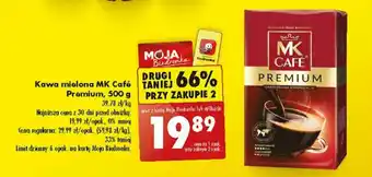 Biedronka Kawa mielona MK Café Premium 500 g oferta