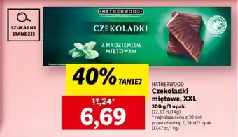 Lidl HATHERWOOD Czekoladki miętowe, XXL 300 g oferta
