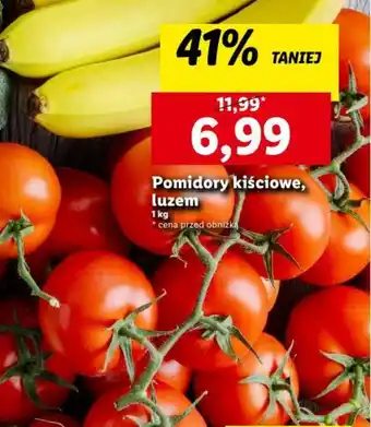 Lidl Pomidory kiściowe, luzem 1 kg oferta