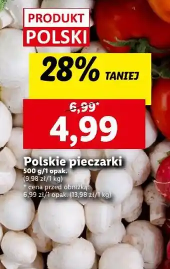 Lidl Polskie pieczarki 500 g oferta
