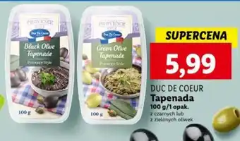 Lidl DUC DE COEUR Tapenada 100 g oferta