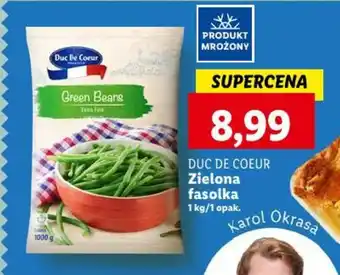 Lidl DUC DE COEUR Zielona fasolka 1 kg oferta